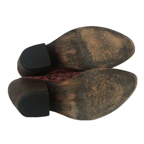 Independent Boot Company Size 7.5 Leather Bootie - Picture 5 of 7